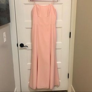 W Too Pink A-line Gown